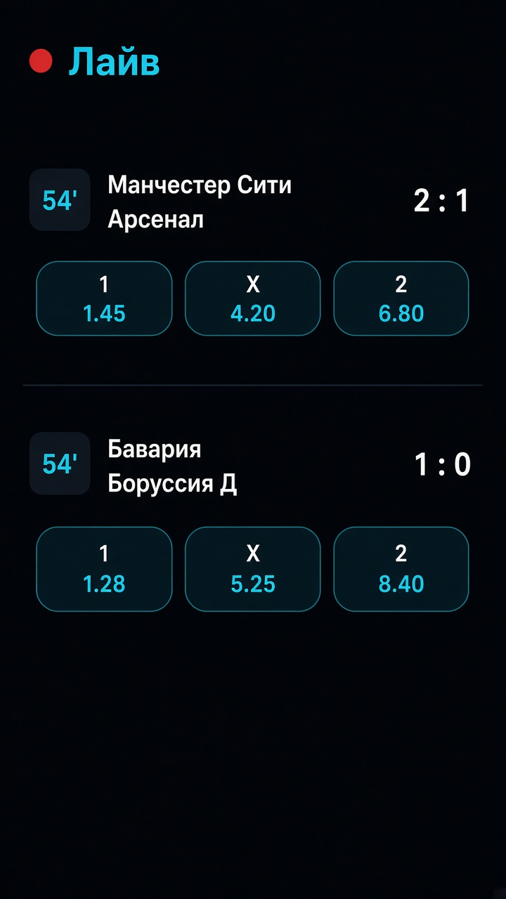 Скачать 1вин на айфон — лайв ставки