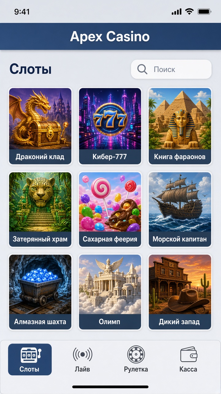 Скачать Apex Casino на андроид бесплатно — слоты