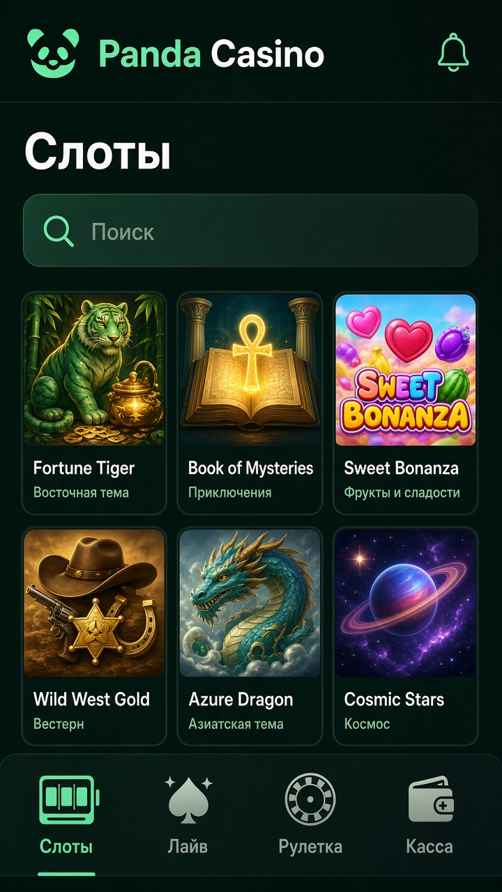Скачать Panda Casino на андроид бесплатно — слоты